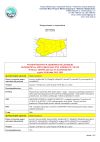 Ostrzeżenie meteorologiczne zbiorcze nr 199