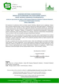 Zaproszenie do udziału w XXX Krajowej Pielgrzymce Sołtysów i Środowisk Wiejskich do Sanktuarium Matki  Boskiej Licheńskiej