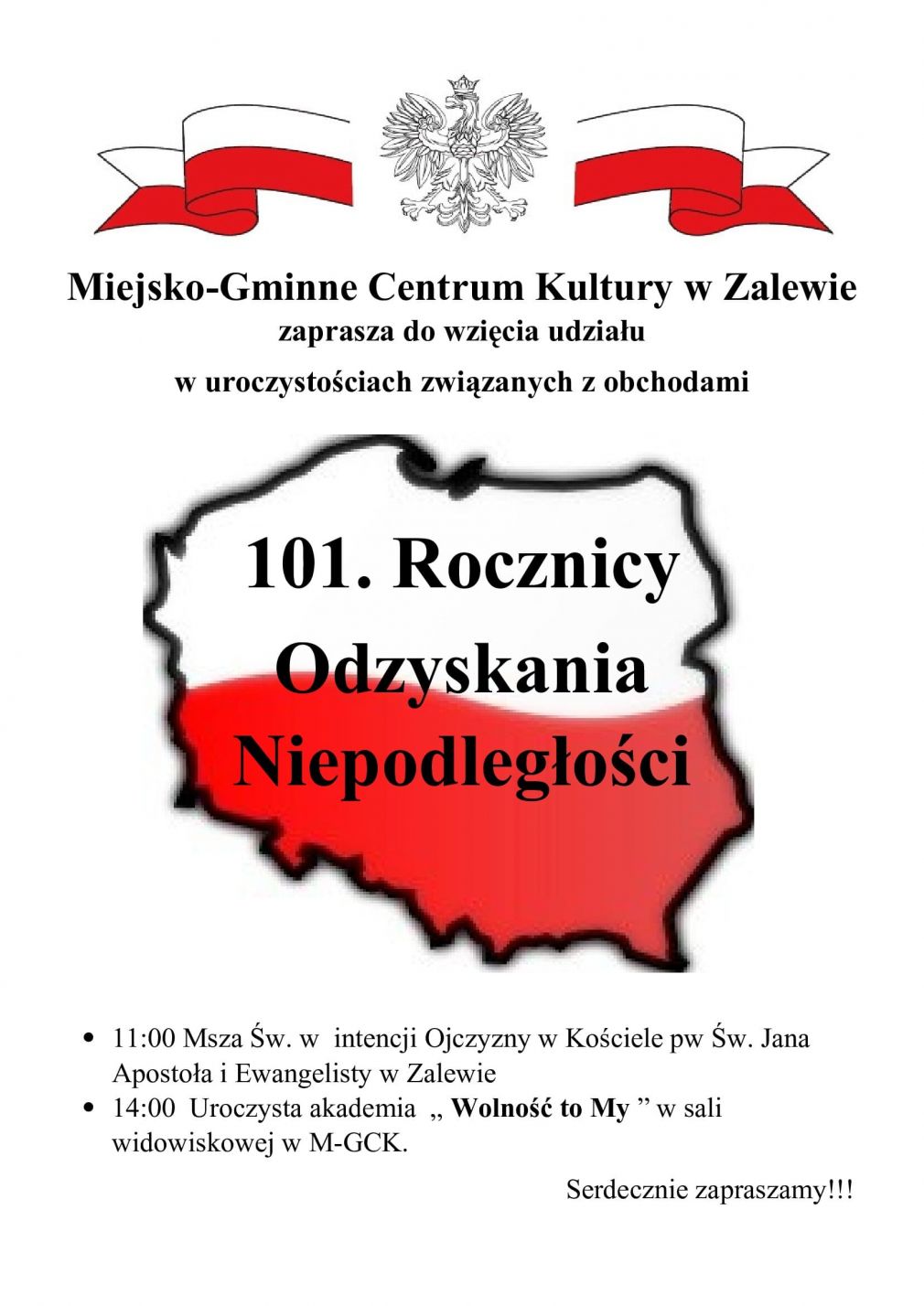 Obchody 101. Rocznicy Odzyskania Niepodległości