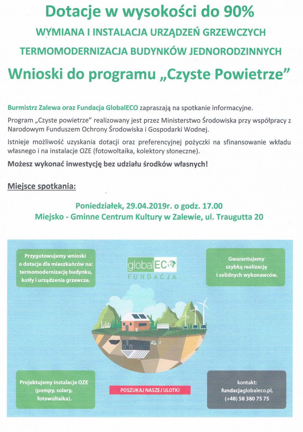Dotacje na wymianę urządzeń grzewczych