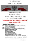 Zaproszenie na Gminne Obchody Odzyskania Niepodległości w Zalewie
