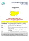 Ostrzeżenie meteorologiczne zbiorczo nr 165