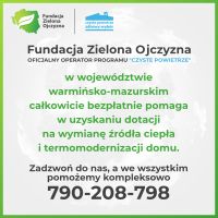 &quot;Czyste powietrze&quot;- wsparcie w uzyskaniu dotacji