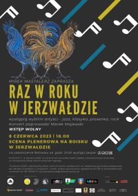 Zaproszenie na koncert &quot;Raz w Roku w Jerzwałdzie&quot;