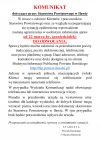 Komunikat dotyczący pracy Starostwa Powiatowego w Iławie