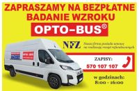 OPTO - BUS bezpłatne badanie wzroku