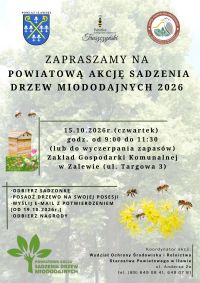 Powiatowa Akcja Sadzenia Drzew Miododajnych