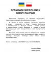 Prośba o informację nt. przebywania uchodźców na terenie Gminy Zalewo