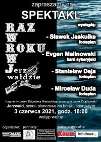 Zaproszenie na spektakl &quot;Raz w Roku w Jerzwałdzie&quot;