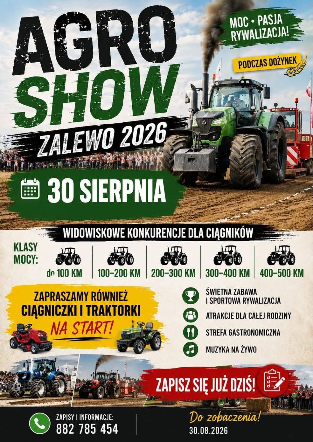 Agro Show zapraszamy do zapisów