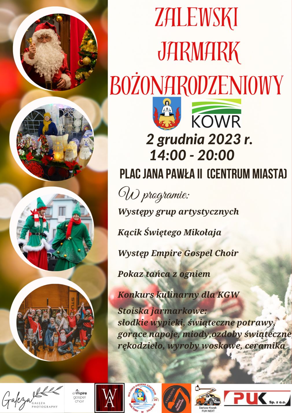 Program Jarmarku Bożonarodzeniowego