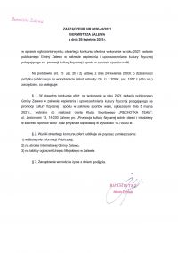 Ogłoszenie wyniku otwartego konkursu ofert - sporty walki