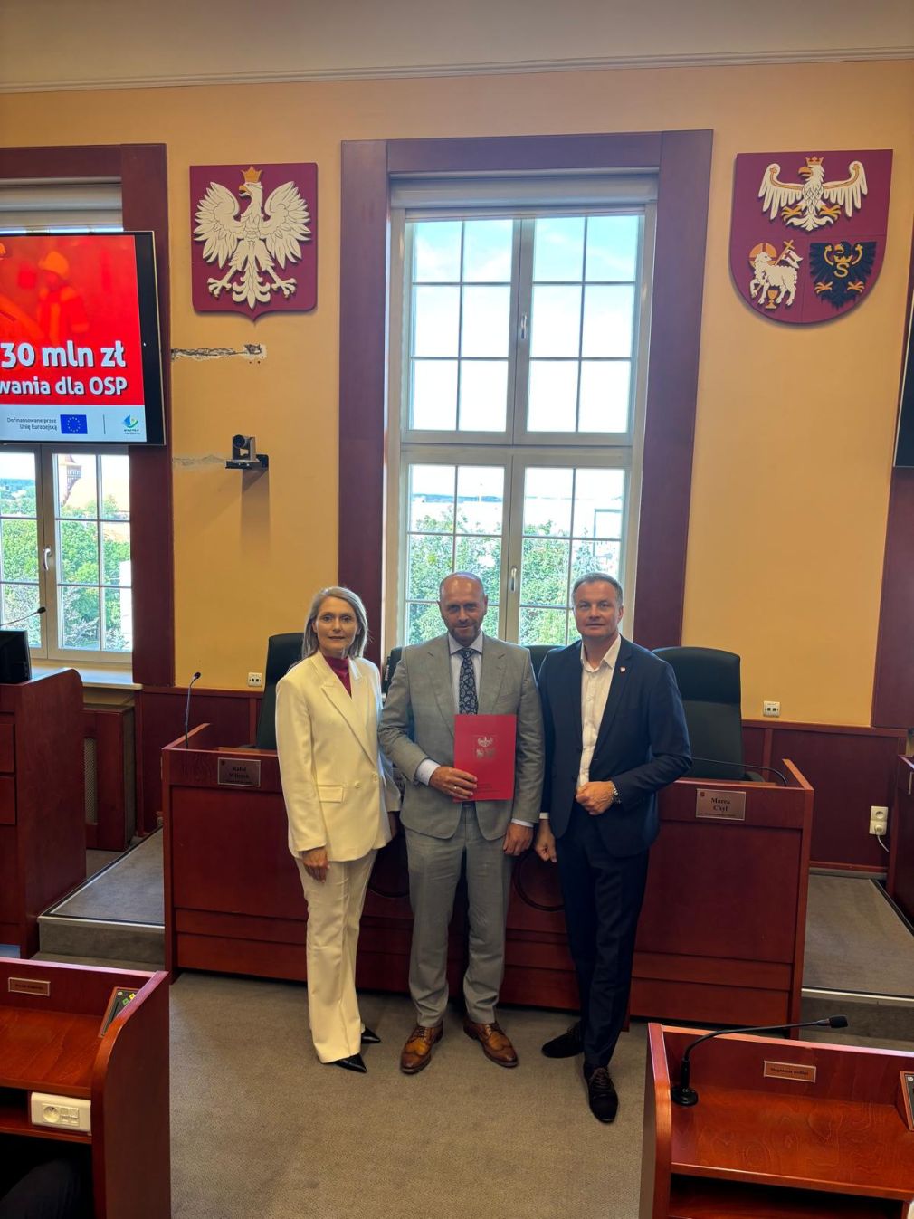 Gmina Zalewo z dofinansowaniem na zakup pojazdu ratowniczo – gaśniczego dla jednostki Ochotniczej Straży Pożarnej w Zalewie