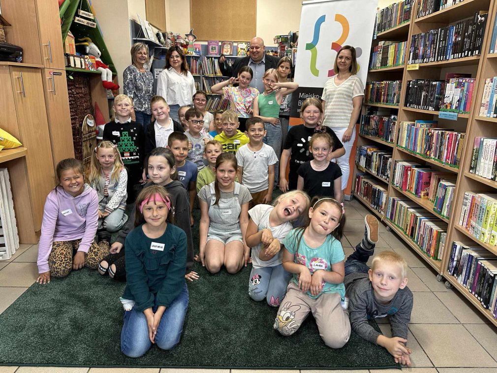 Wizyta w Bibliotece uczniów klas I, II i III ze Szkoły Podstawowej w Bartach