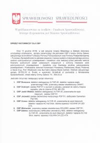 Sprzęt ratowniczy dla OSP