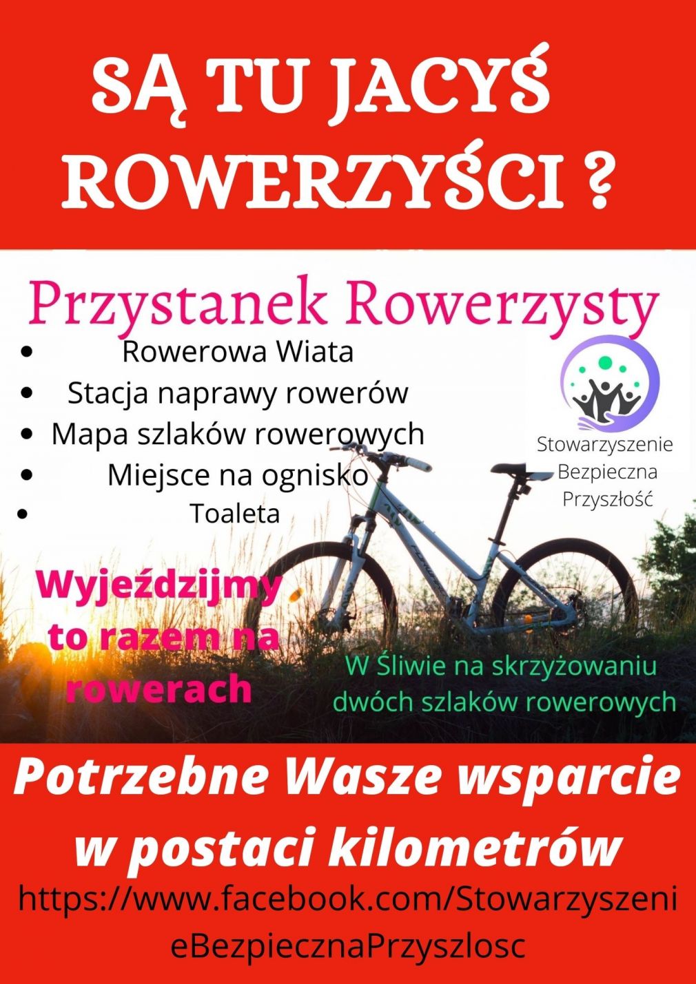 Pomóż wykręcić kilometry na rowerze!