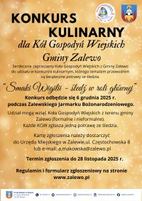 Zaproszenie do udziału w konkursie dla Kół Gospodyń Wiejskich