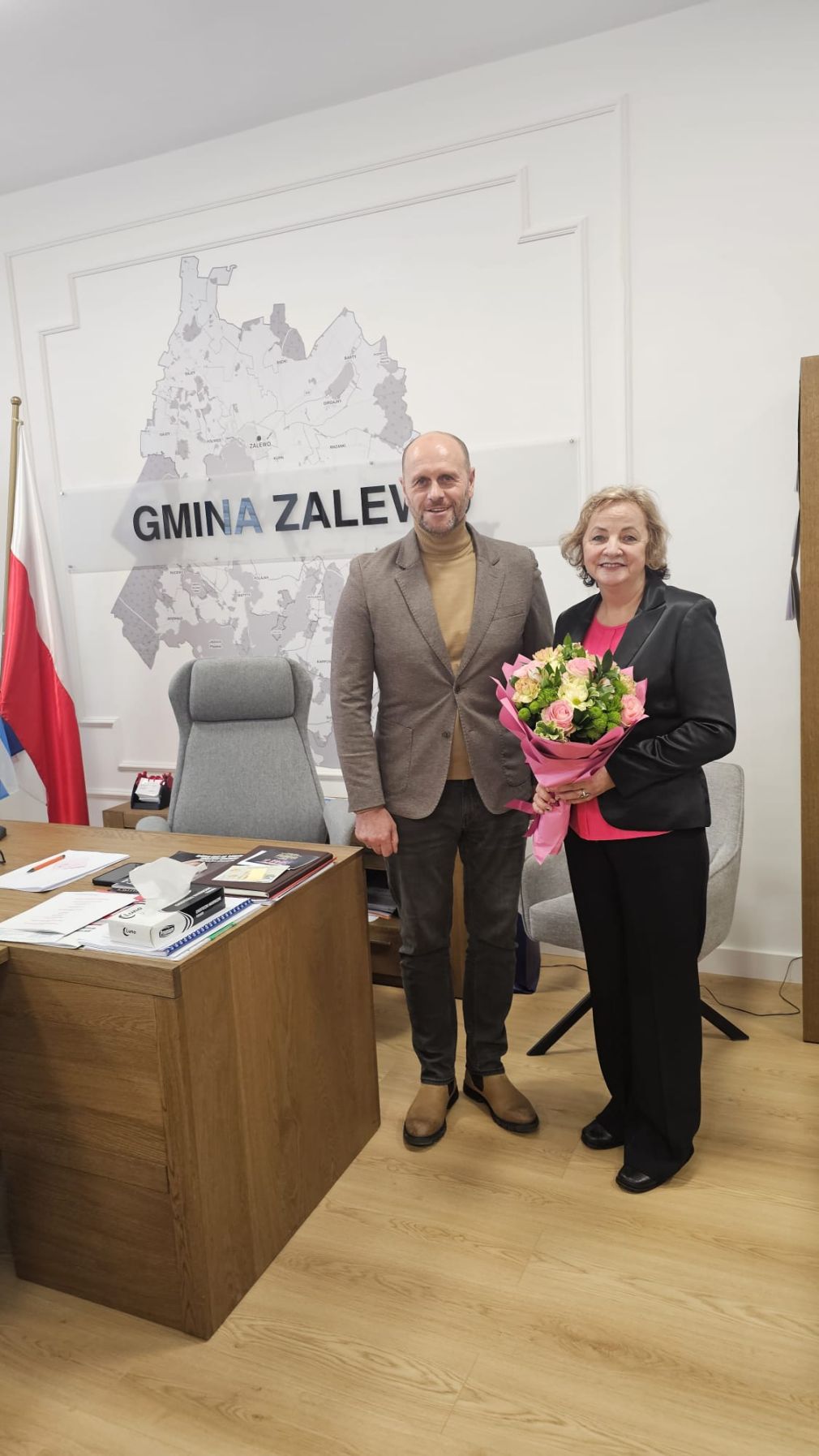 Pożegnanie Pani Fryderyki Małachowskiej Dyrektor M-GCK w Zalewie