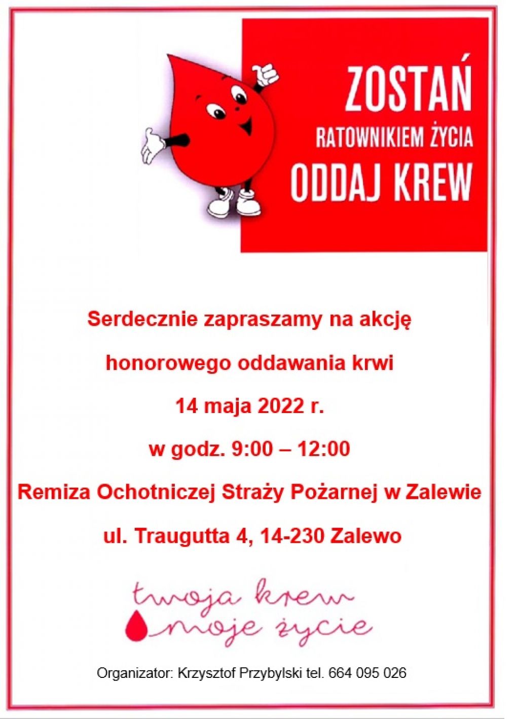 Akcja honorowego oddawania krwi