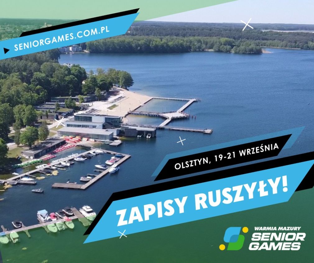 „Warmia Mazury Senior Games 2025” – trwają zgłoszenia