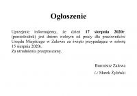 Ogłoszenie