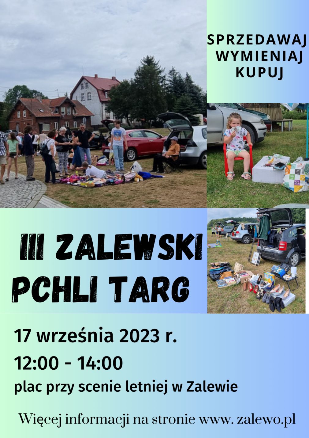 Zaproszenie na III Zalewski Pchli Targ