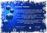 Życzenia Burmistrza Zalewa oraz Przewodniczącego Rady Miejskiej w Zalewie